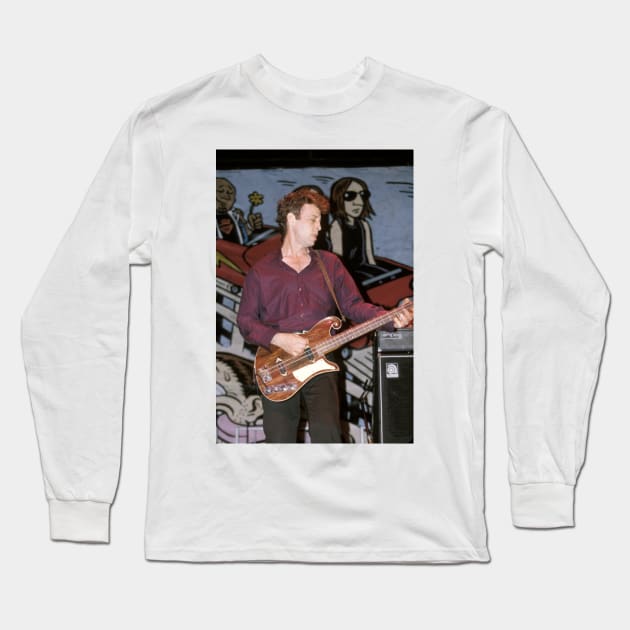 Mark Sandman Morphine Photograph Long Sleeve T-Shirt by Concert Photos